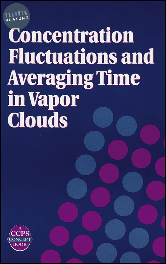 Concentration Fluctuations and Averaging Time in Vapor Clouds 