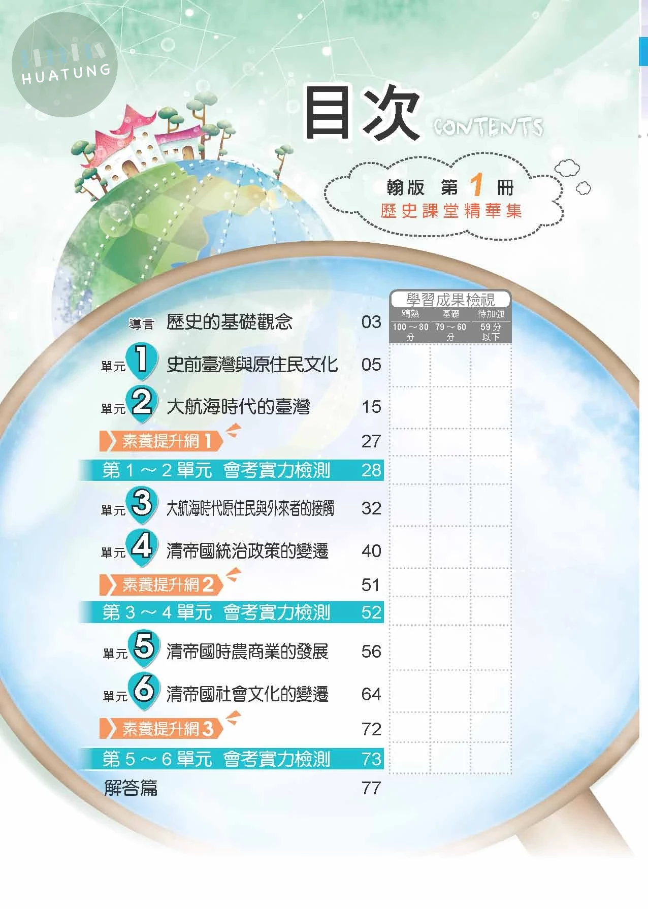 奇鼎國中 翰版課堂精華集 歷史5 