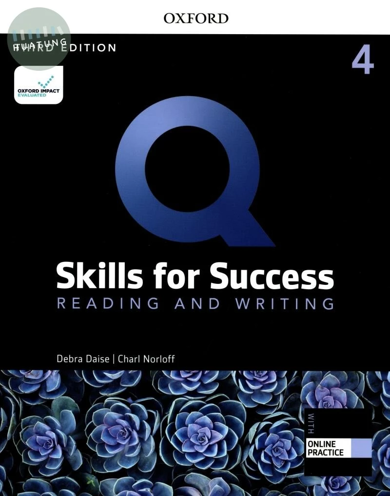 Q  : Reading and Writing Student Book 4 (with Online Practice) (密碼銀漆一經刮開，恕不退換) (3版)