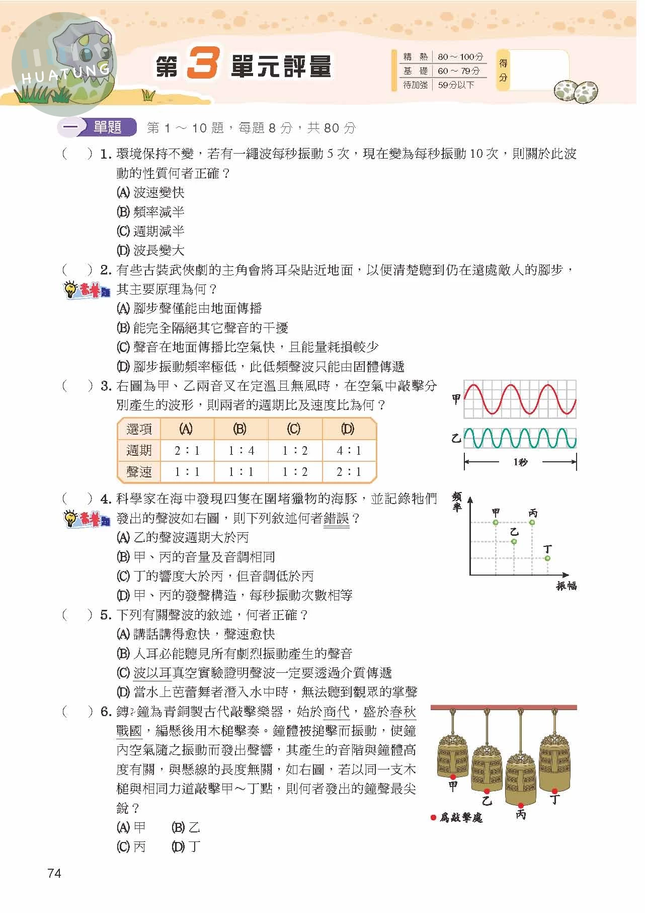 奇鼎國中 南版KO會考 理化3 