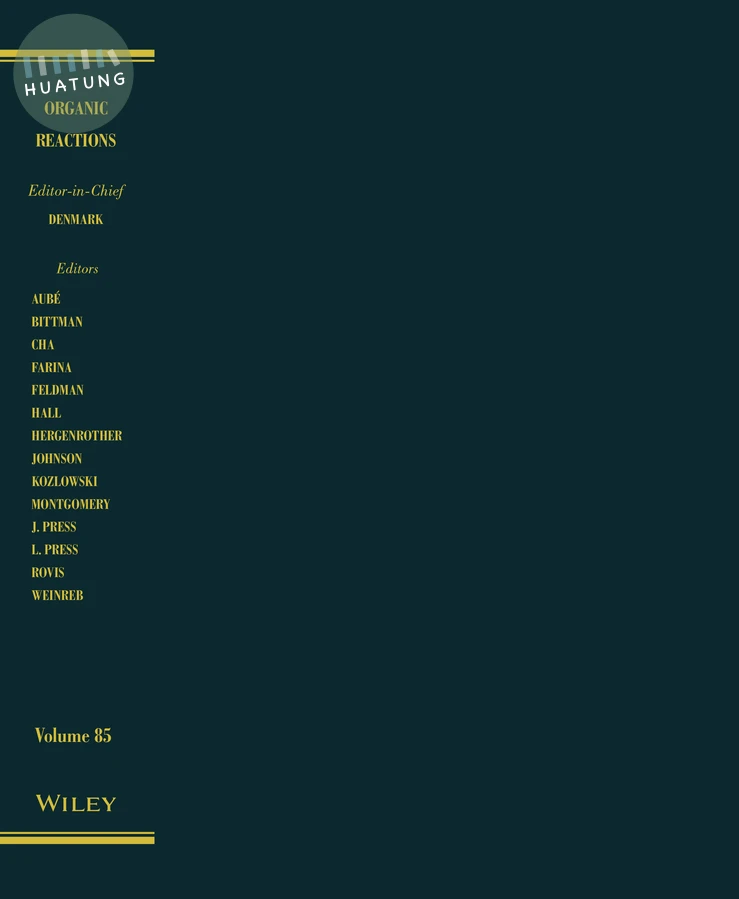 Organic Reactions, Volume 85 