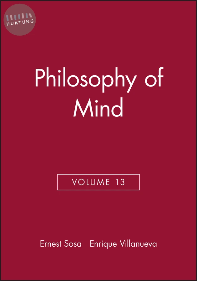 Philosophy of Mind, Volume 13 