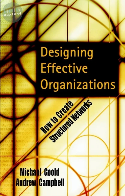 Designing Effective Organizations 
