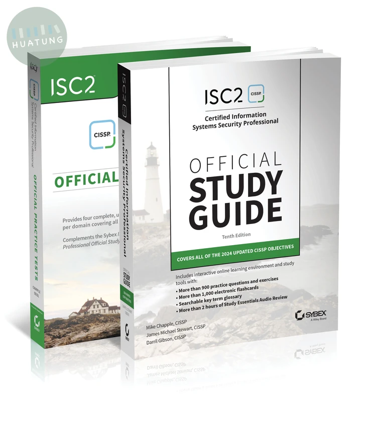 ISC2 CISSP Certified Information Systems Security Professional Official Study Guide & Practice Tests Bundle 