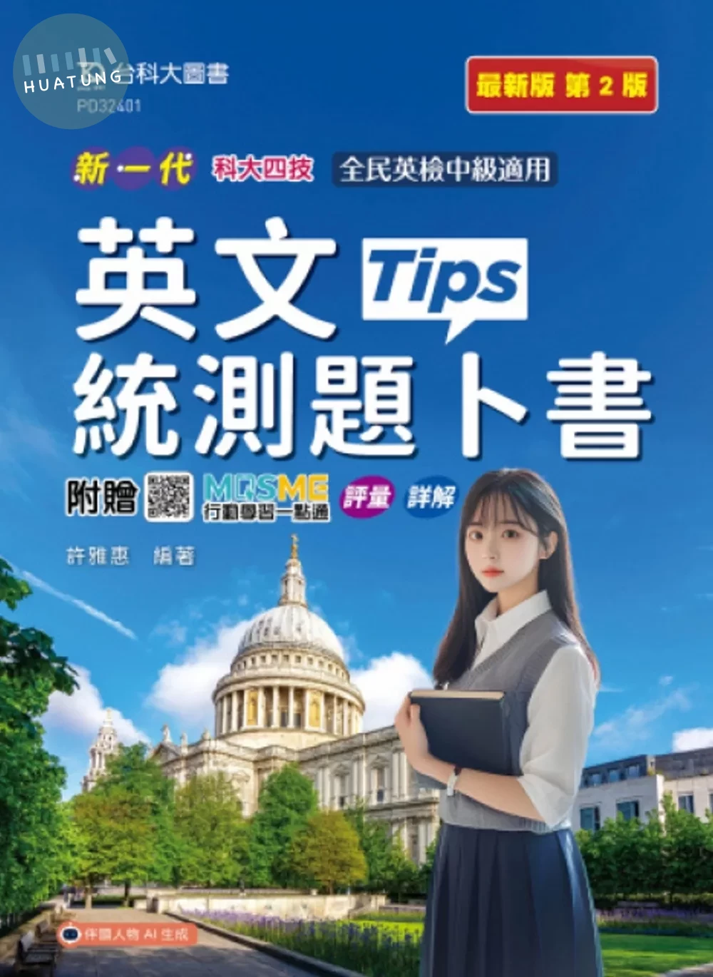 新一代 科大四技英文統測題卜書(Tips) - 最新版(第二版) - 附贈MOSME行動學習一點通：評量．詳解 