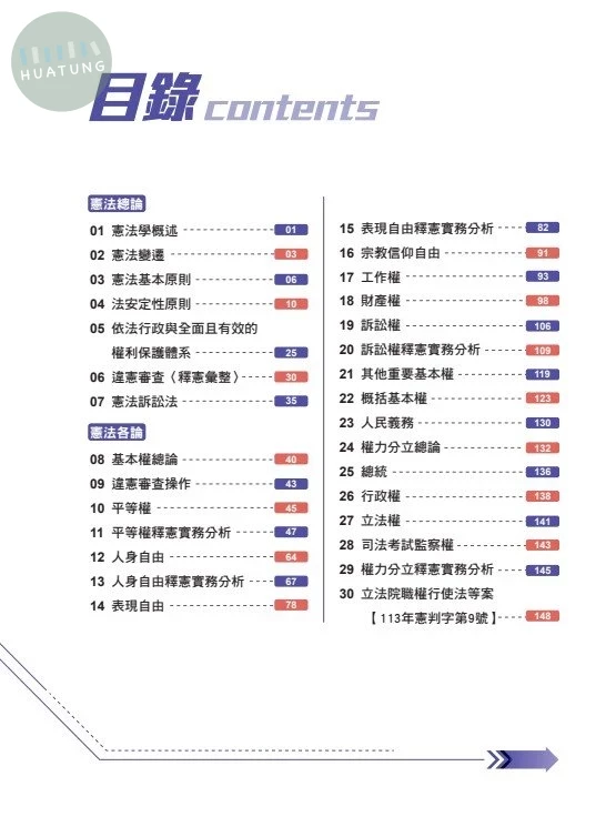 憲法-全彩心智圖表-起點，從零開始 (4版)