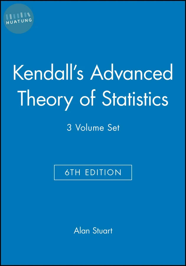 Kendall's Advanced Theory of Statistics, Set 