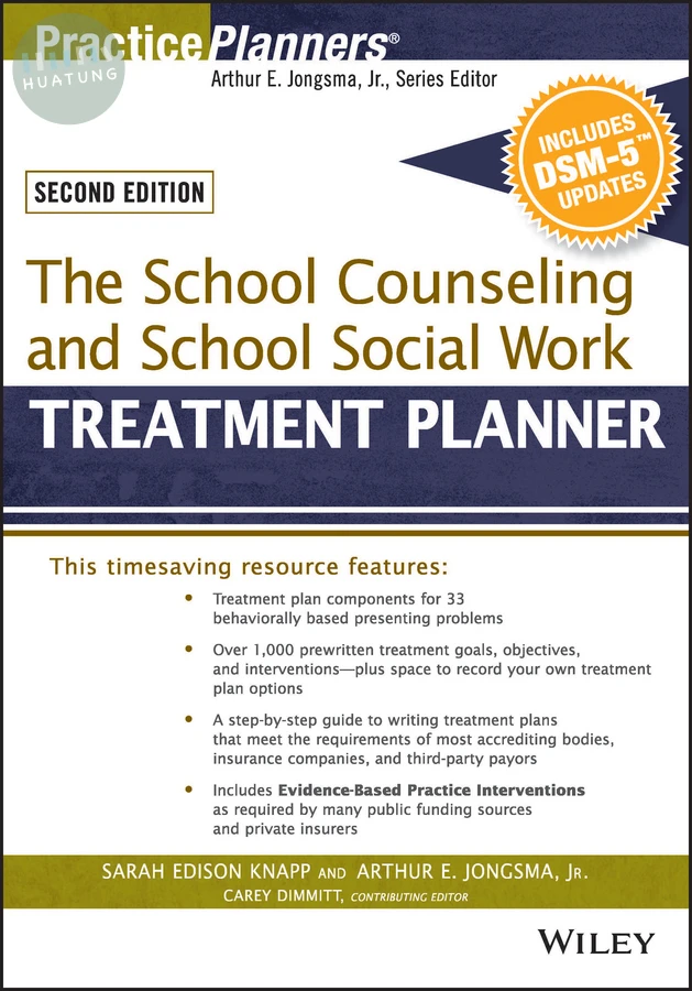 The School Counseling and School Social Work Treatment Planner, with DSM-5 Updates, 2nd Edition 