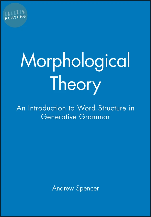 Morphological Theory 