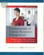 FUNDAMENTALS OF HUMAN RESOURCE MANAGEMENT (3版)