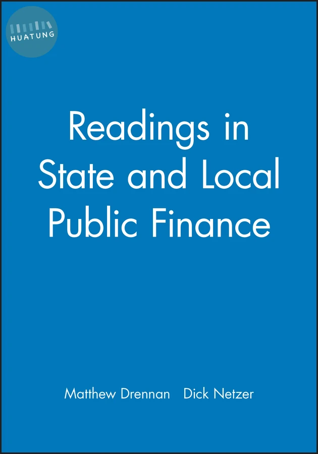 Readings in State and Local Public Finance 