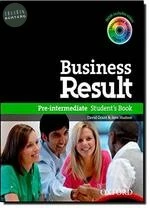 Business Result Student Book : Pre-Intermediate Pack ( with DVD-ROM+OxfordLearn) (密碼銀漆一經刮開，恕不退換) 