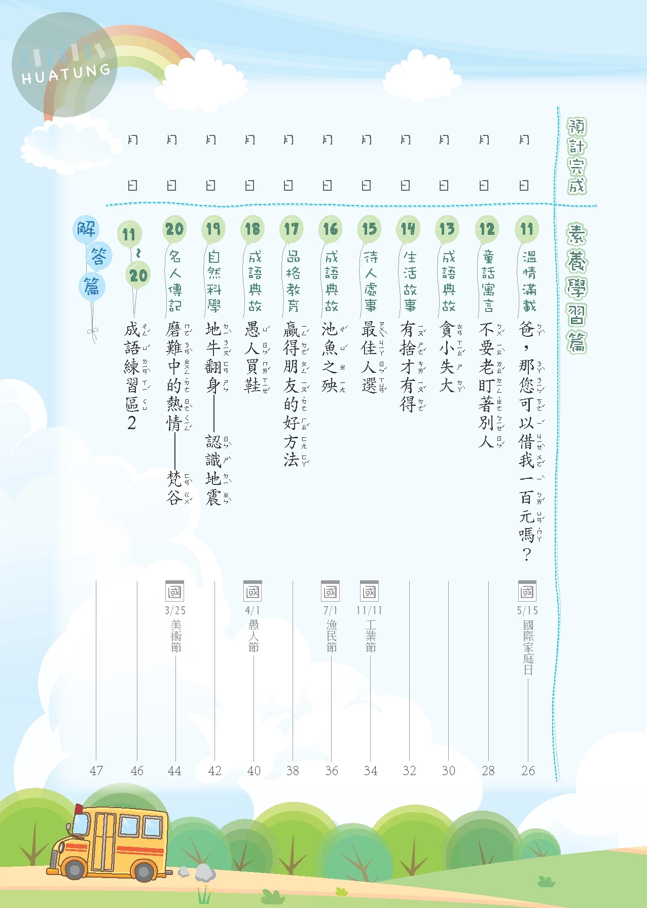 奇鼎國小 閱讀好識多中年級1 