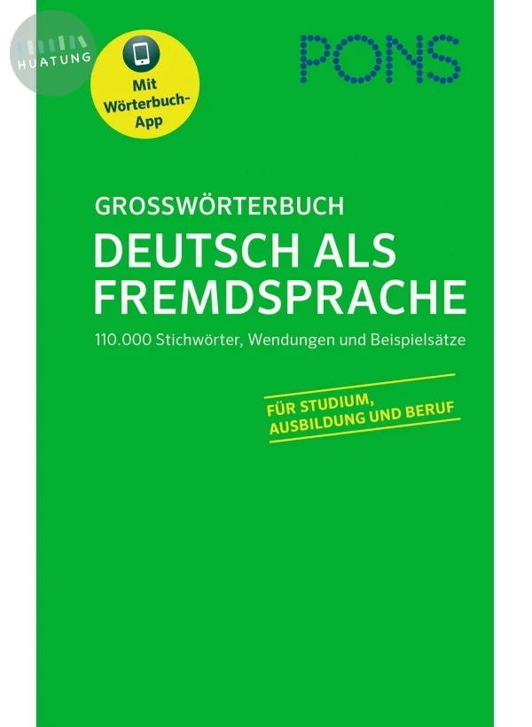 PONS Großwörterbuch Deutsch als Fremdsprache 