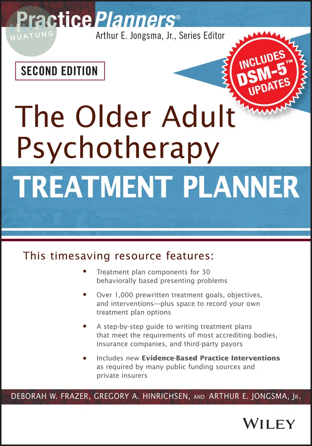 The Older Adult Psychotherapy Treatment Planner, with DSM-5 Updates, 2nd Edition 