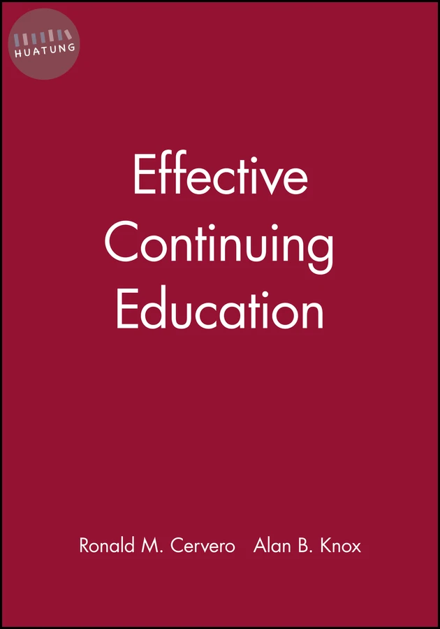 Effective Continuing Education 