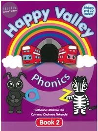 Happy Valley Phonics Book 2 (with Audio CD) 