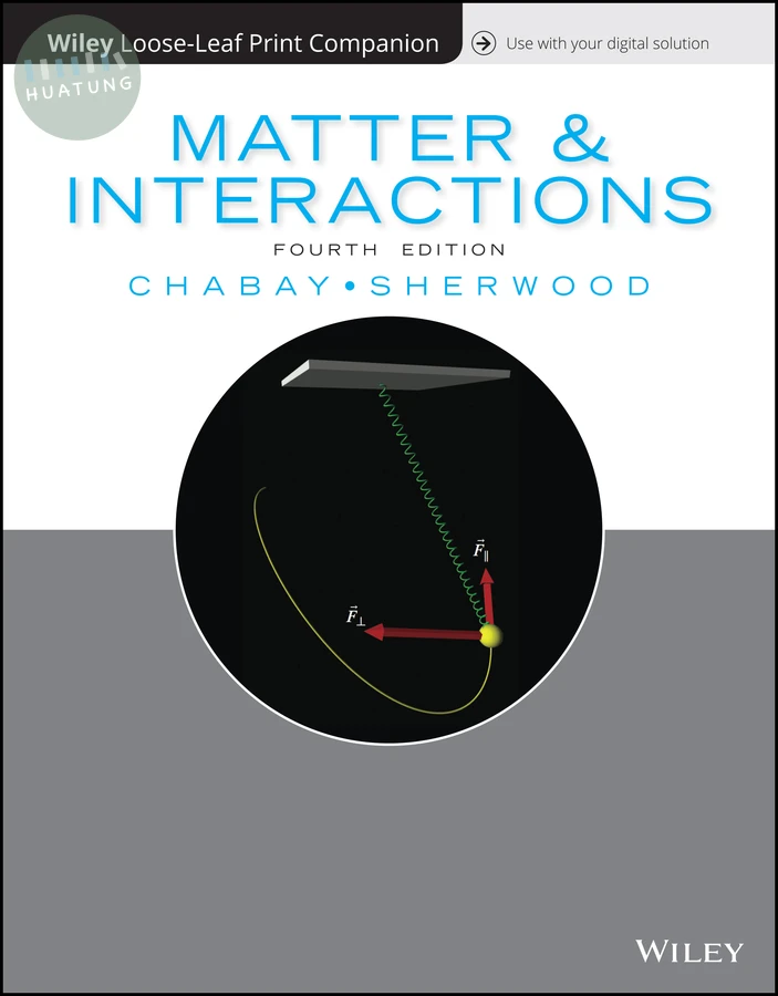 Matter and Interactions 