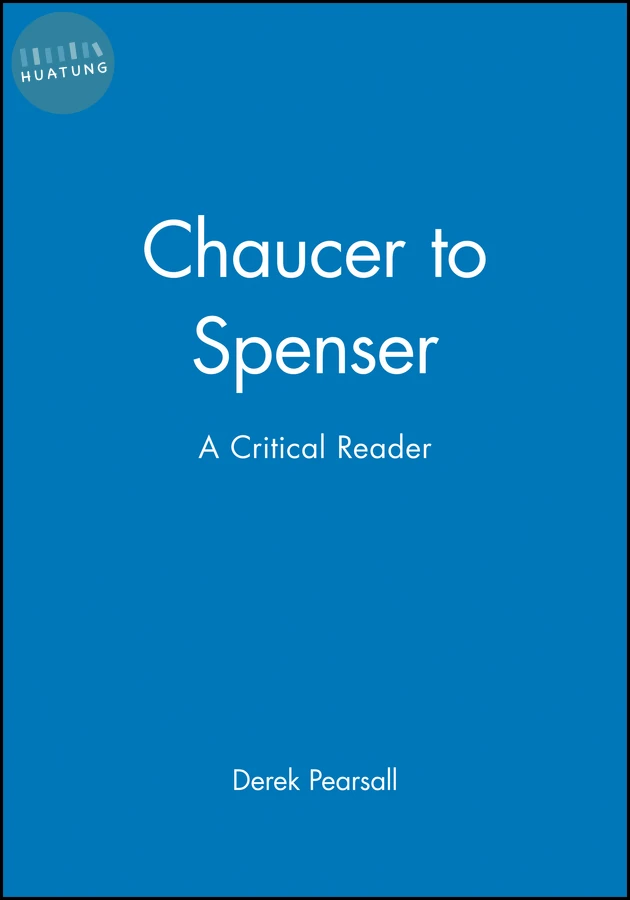 Chaucer to Spenser 