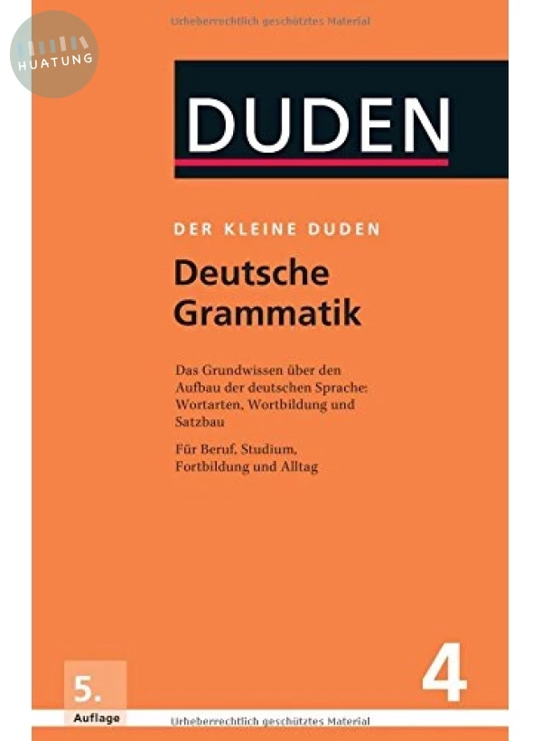 Der kleine Duden Band 4: Das Grammatik 