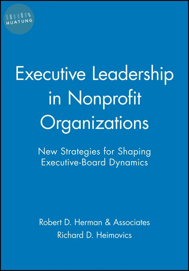 Executive Leadership in Nonprofit Organizations 