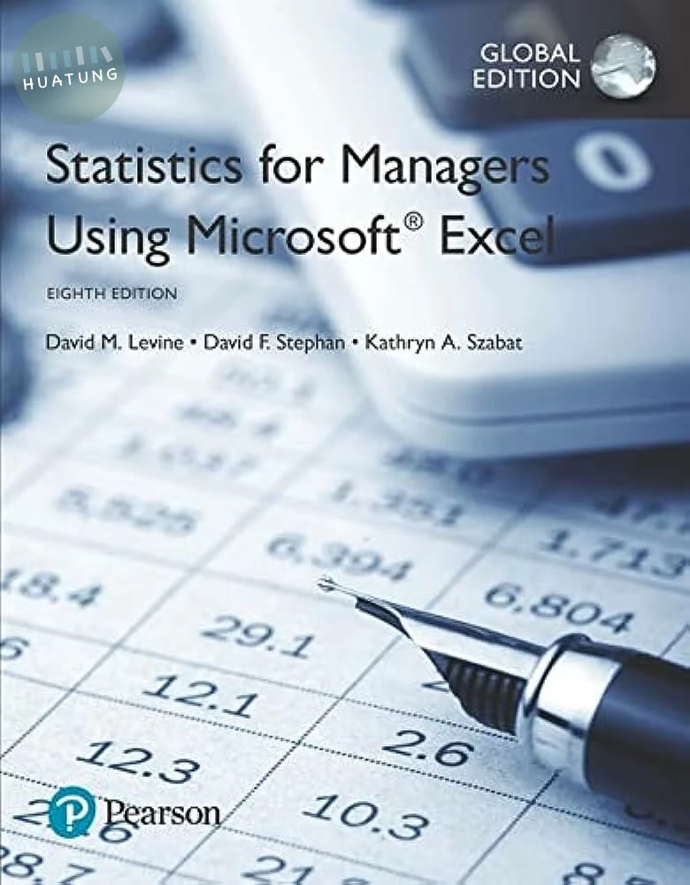 Statistics for Managers Using Microsoft Excel (8版)