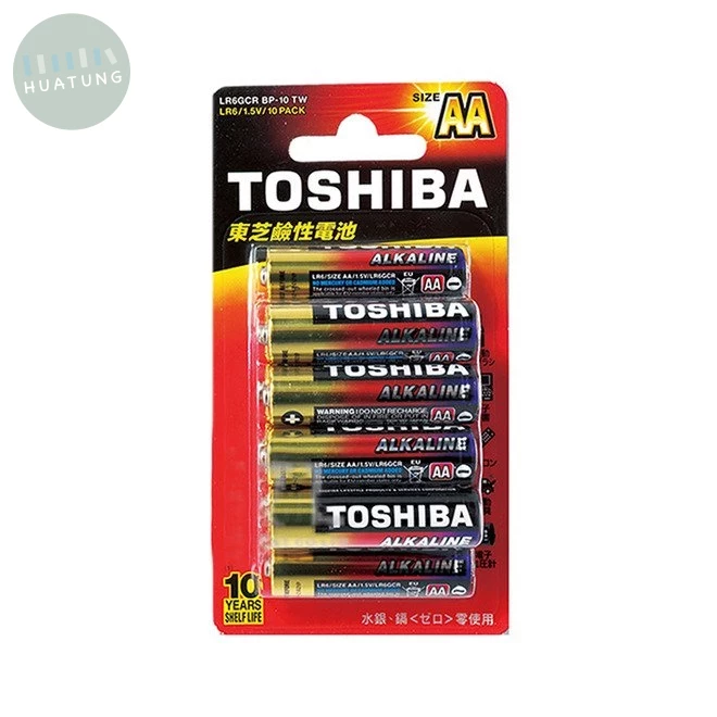 東芝搖滾鹼性電池3號（10入） (1版)