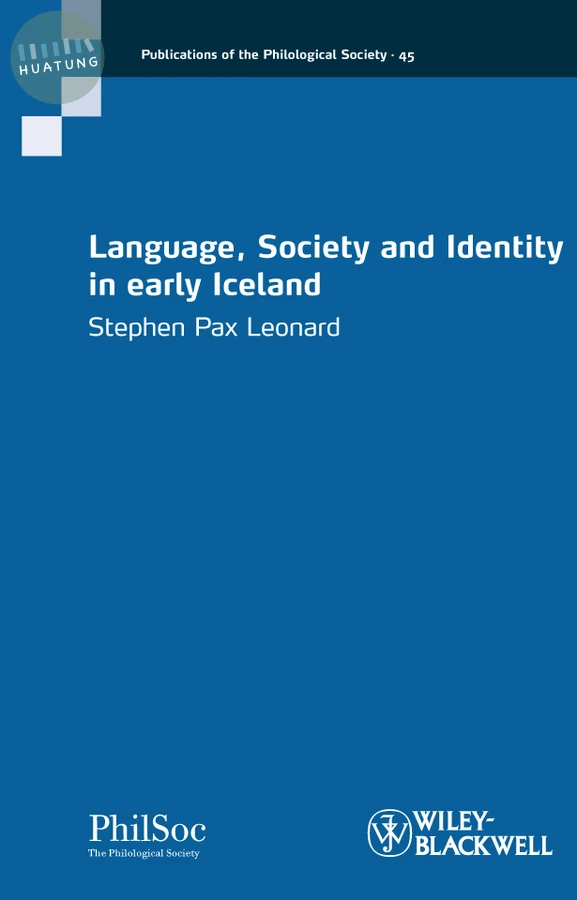 Language, Society and Identity in early Iceland 
