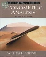 ECONOMETRIC ANALYSIS (5版)