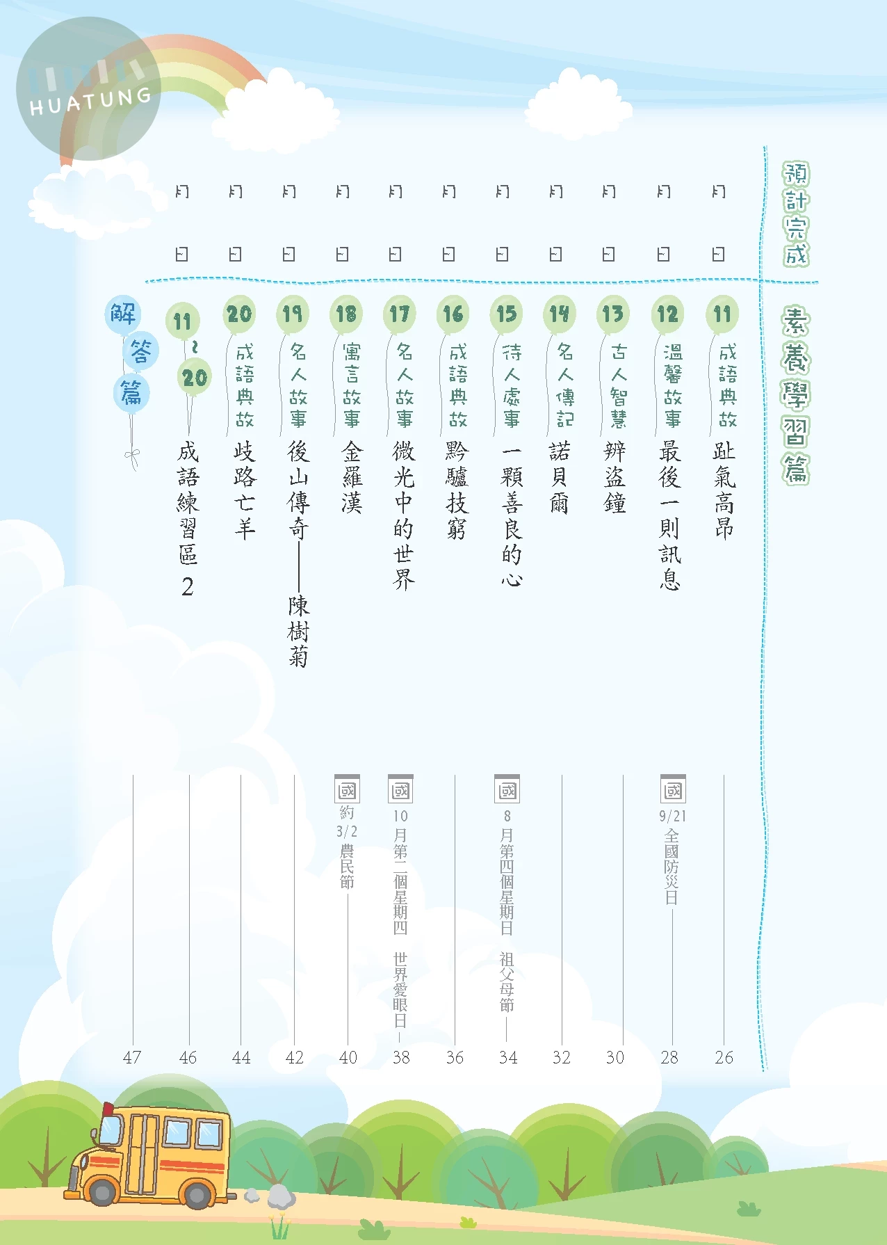 奇鼎國小 閱讀好識多高年級1 