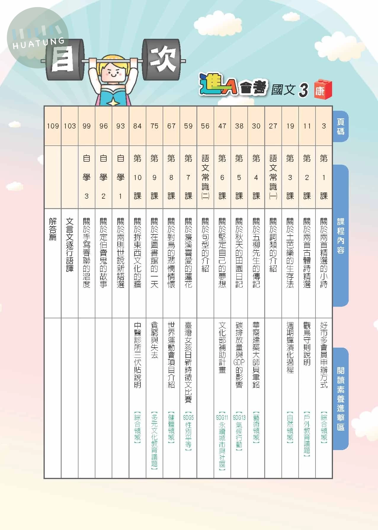 奇鼎國中 康版進A會考 國文3 