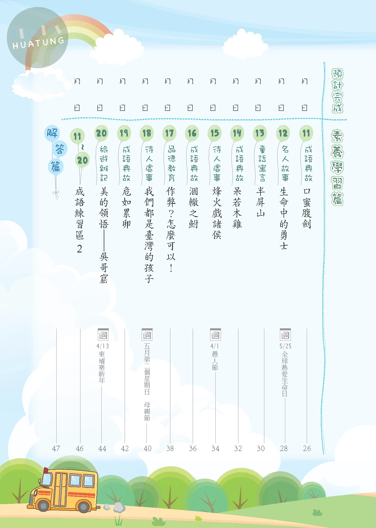 奇鼎國小 閱讀好識多高年級2 