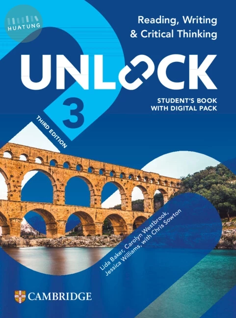 Unlock Level 3 Reading, Writing and Critical Thinking Student's Book with Digital Pack (3版)