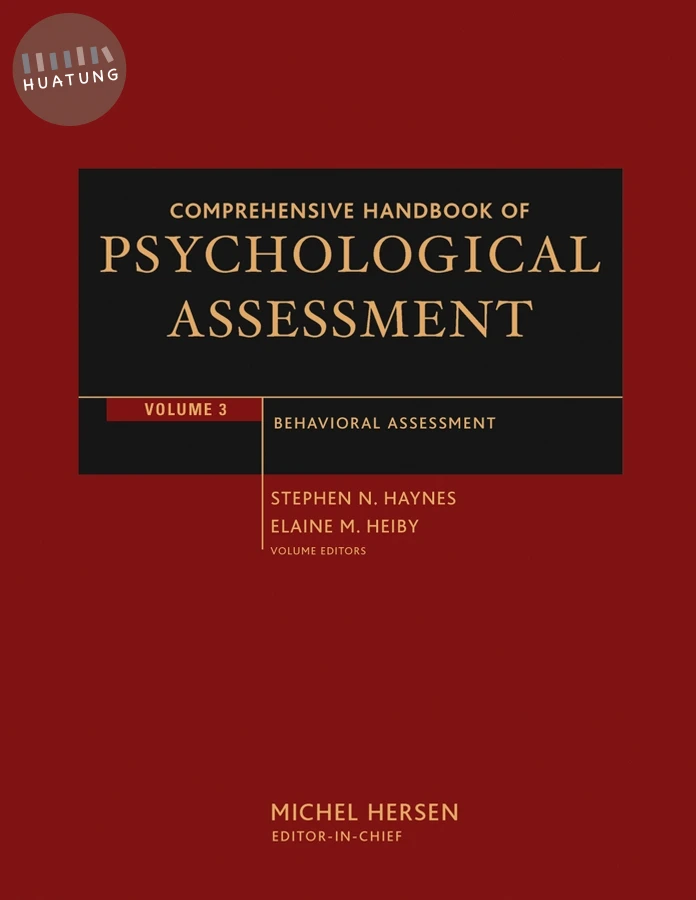 Comprehensive Handbook of Psychological Assessment, Volume 3 