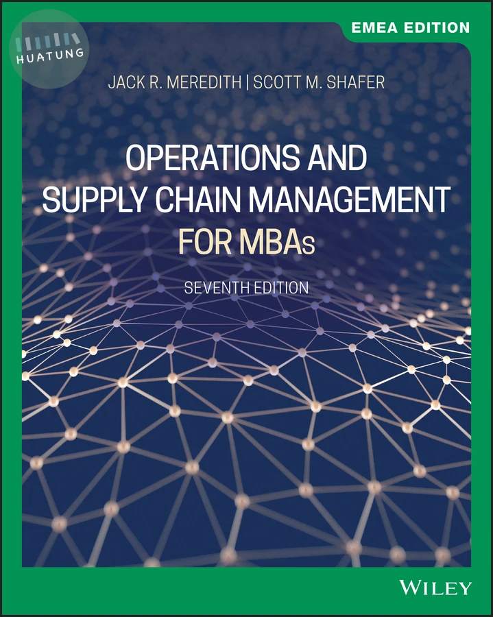 Operations and Supply Chain Management for MBAs, EMEA Edition 
