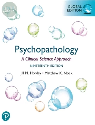 Psychopathology: A Clinical Science Approach (19版)