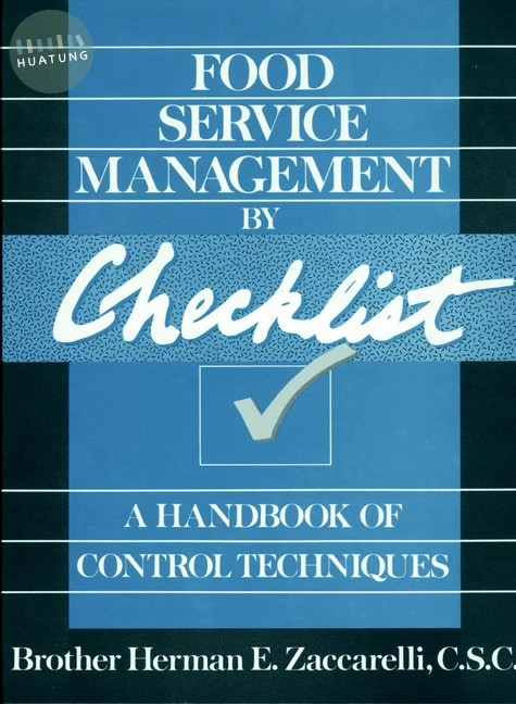 Food Service Management by Checklist 