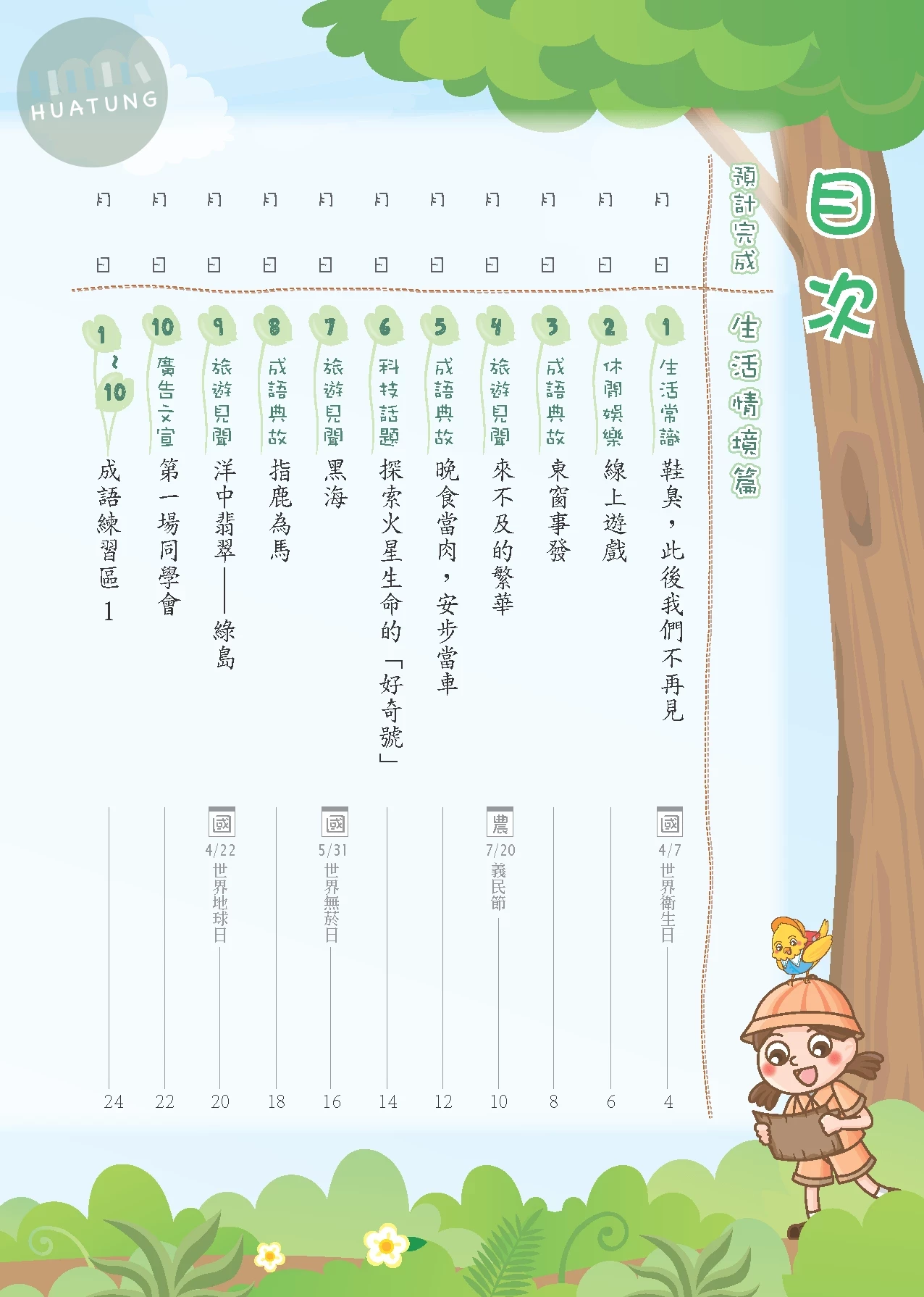 奇鼎國小 閱讀好識多高年級4 