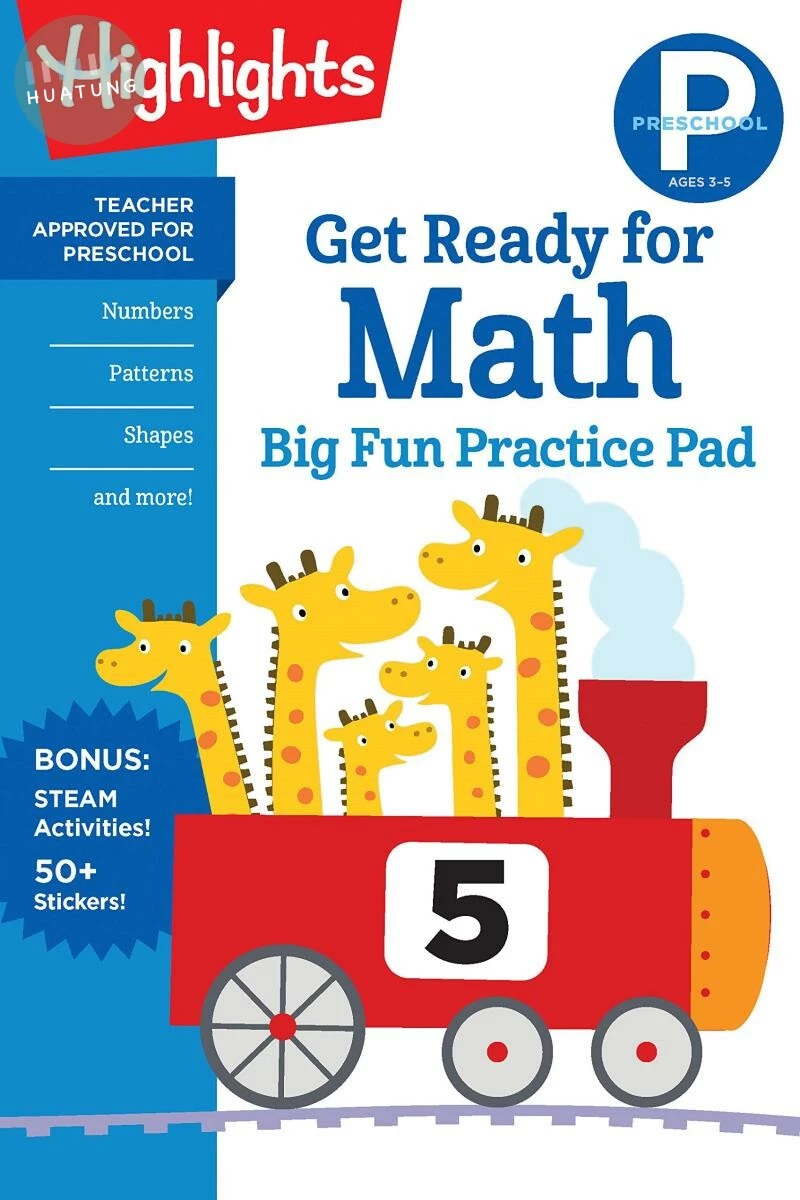 Preschool Get Ready for Math Big Fun Practice Pad 