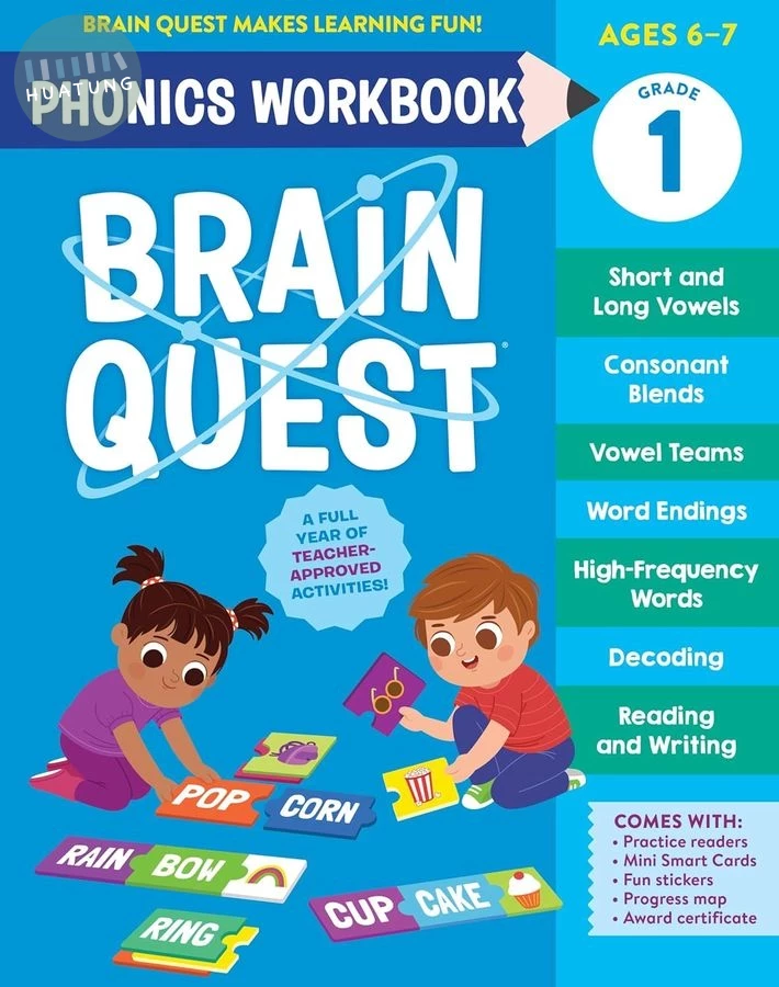 Brain Quest Phonics Workbook: Grade 1 (1版)