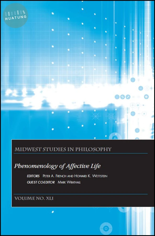Phenomenology of Affective Life, Volume XLI 
