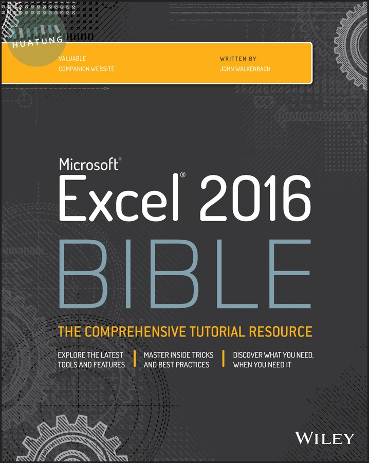 Excel 2016 Bible 