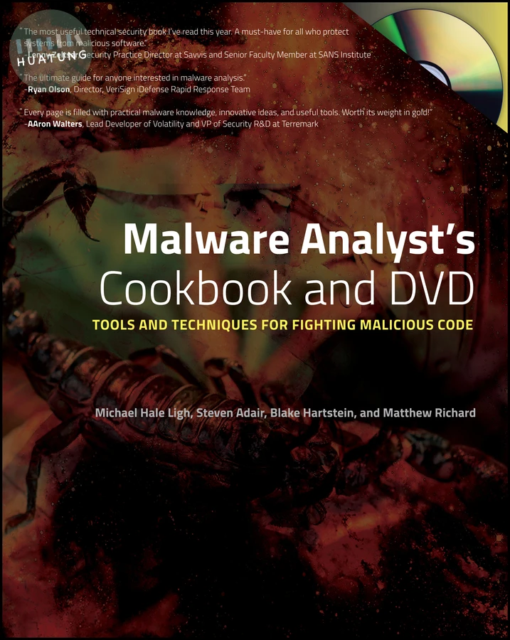 Malware Analyst's Cookbook and DVD 