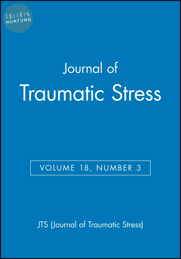 Journal of Traumatic Stress, Volume 18, Number 3 