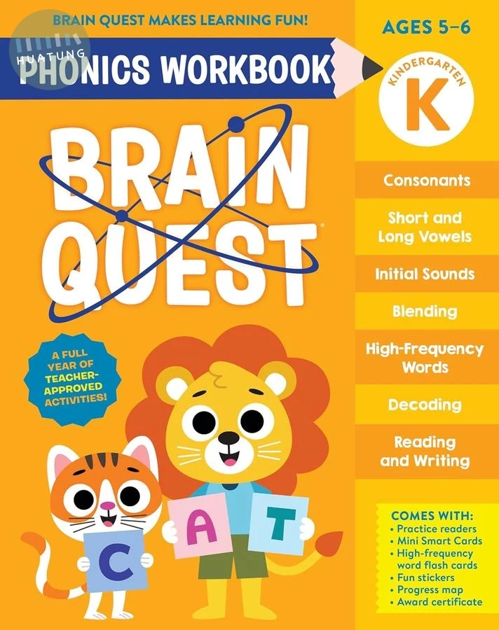 Brain Quest Phonics Workbook: Kindergarten (1版)