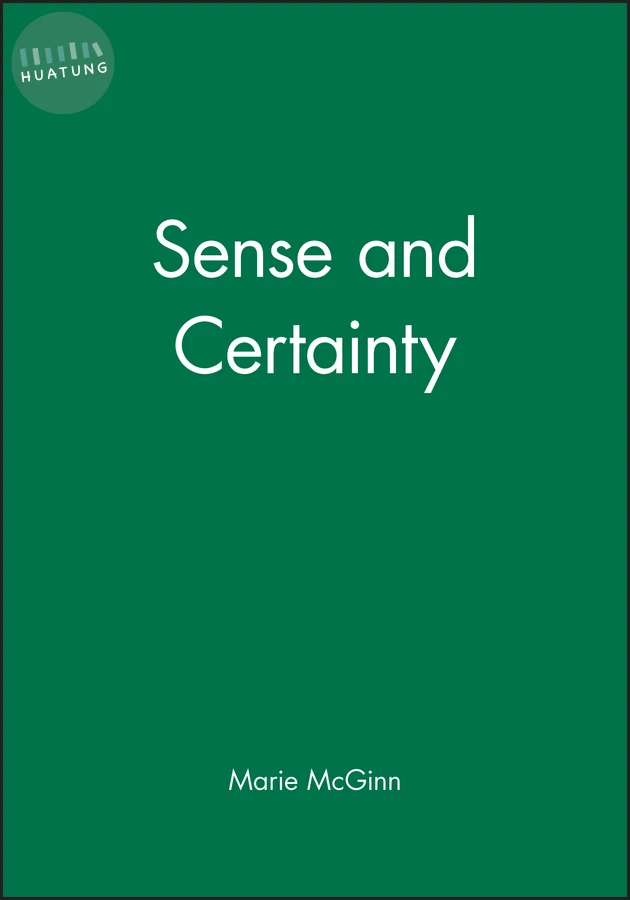 Sense and Certainty 
