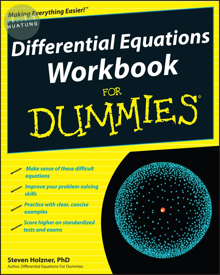Differential Equations Workbook For Dummies 