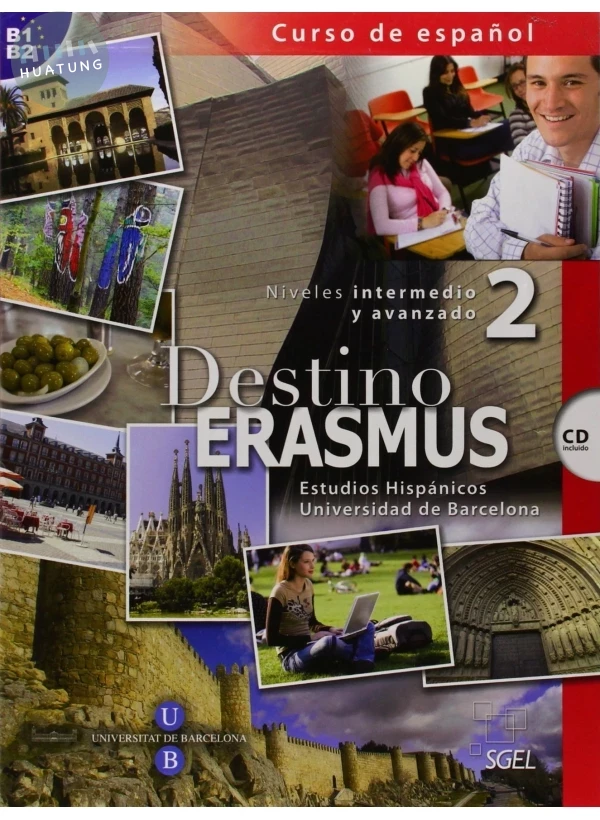 Destino Erasmus 2, Curso de Español +CD 