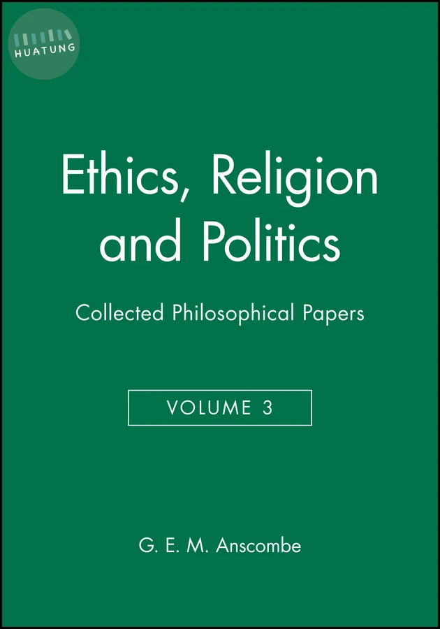 Ethics, Religion and Politics 