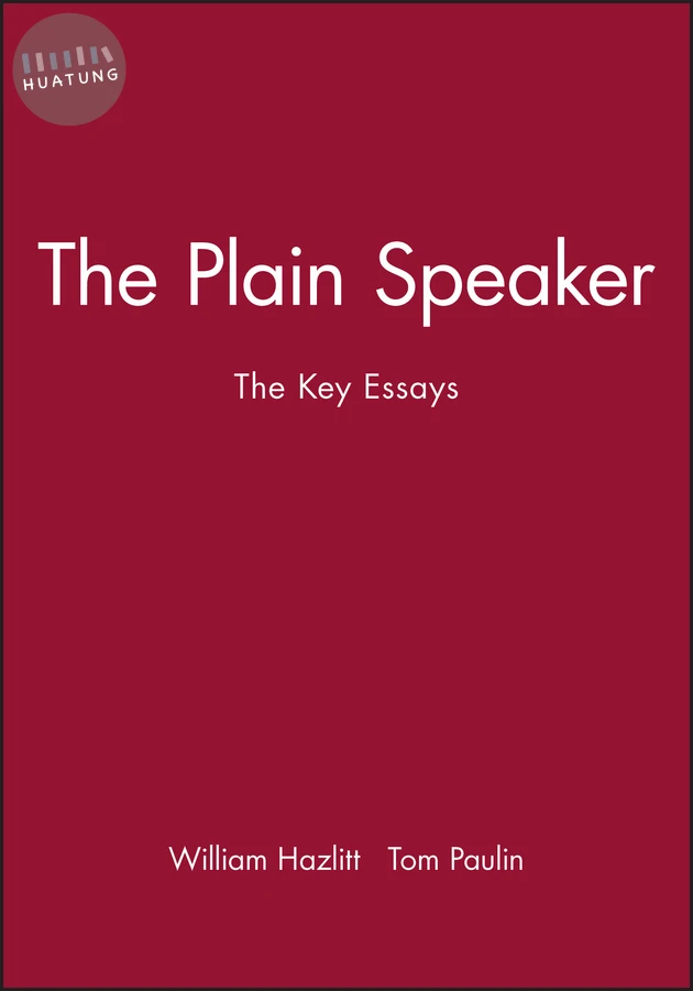 The Plain Speaker 